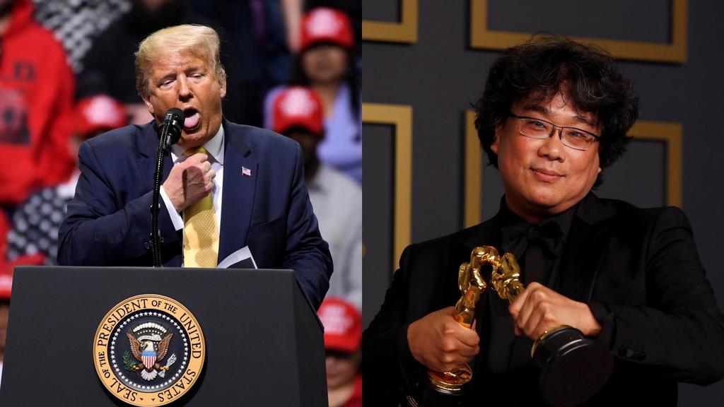 Donald Trump critica premio Oscar de Parásitos