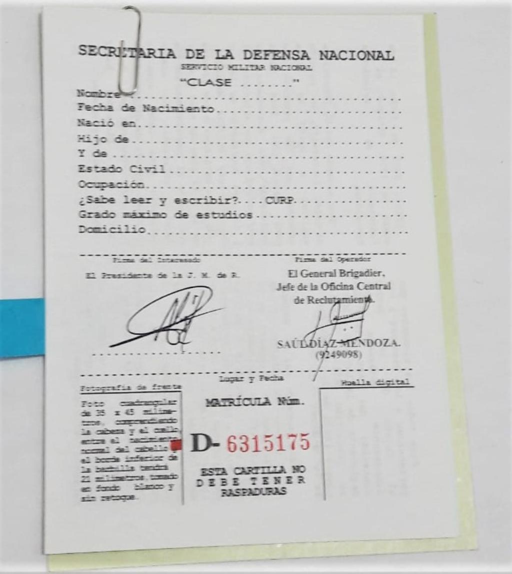 Firman convenio para constancias de no registro para cartilla militar en Madero