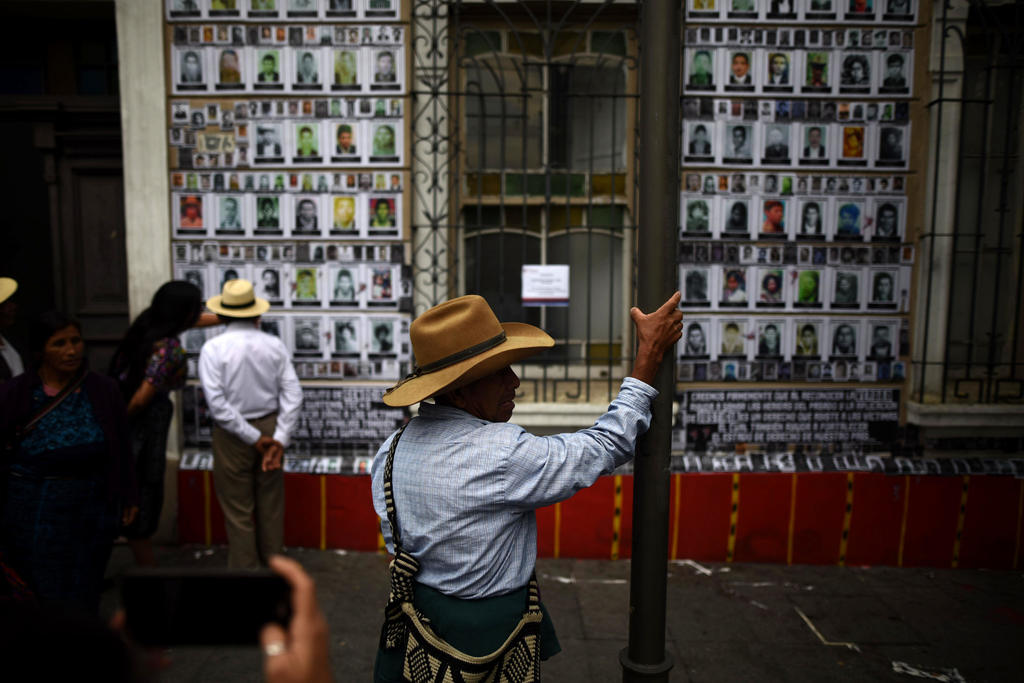 Recuerda Guatemala a sus desaparecidos en la guerra civil