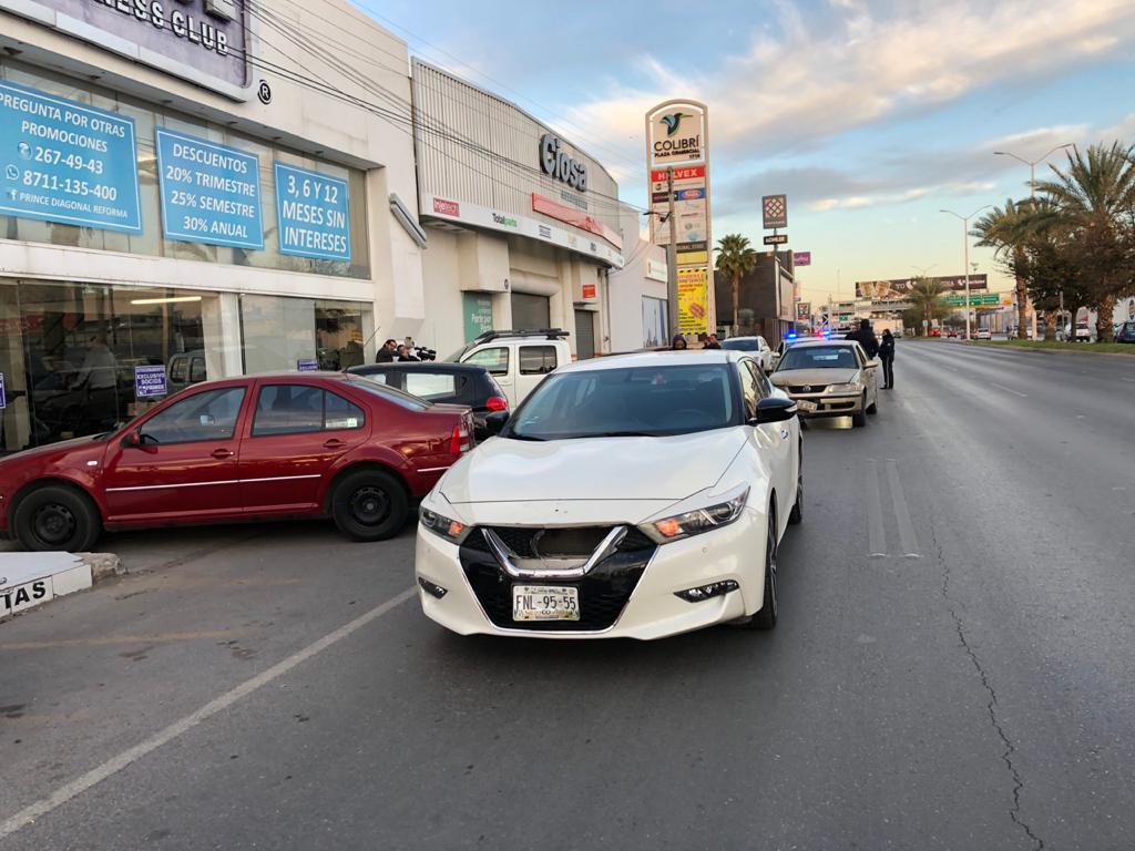 Se registra accidente múltiple en el Diagonal Reforma de Torreón
