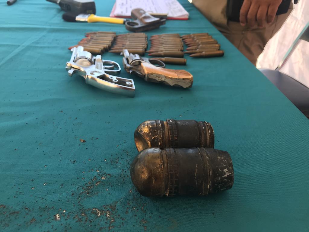 Entregan dos granadas en el canje de armas en Monclova