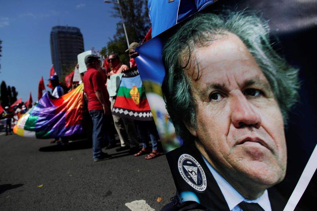 Evade Almagro a prensa tras publicarse informe que descarta fraude en Bolivia