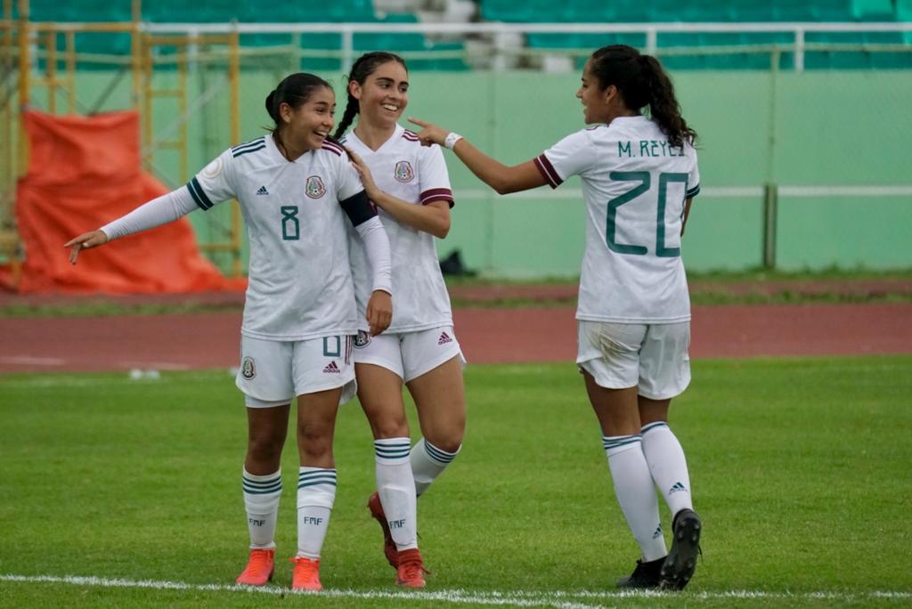 Selección Femenil Sub-20 se clasifica al Mundial goleando a Granada