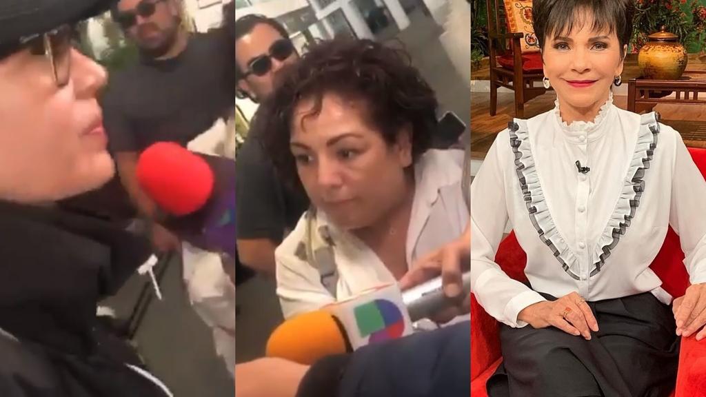 Yolanda Andrade encara a reportera por criticas de Pati Chapoy
