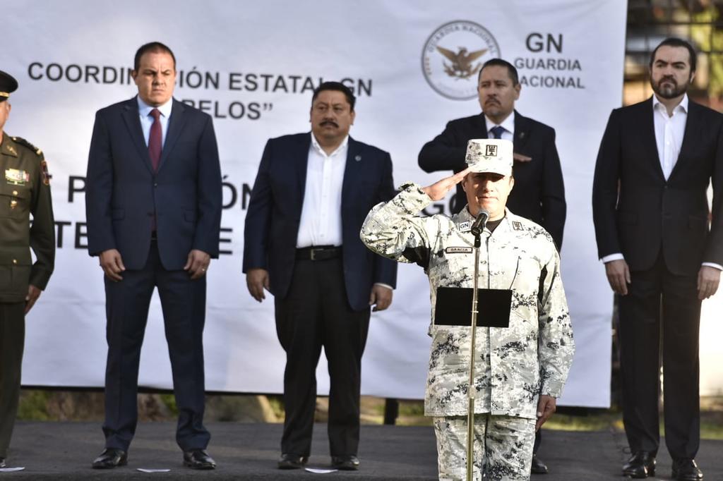 Designan a nuevo mando de Guardia Nacional en Morelos