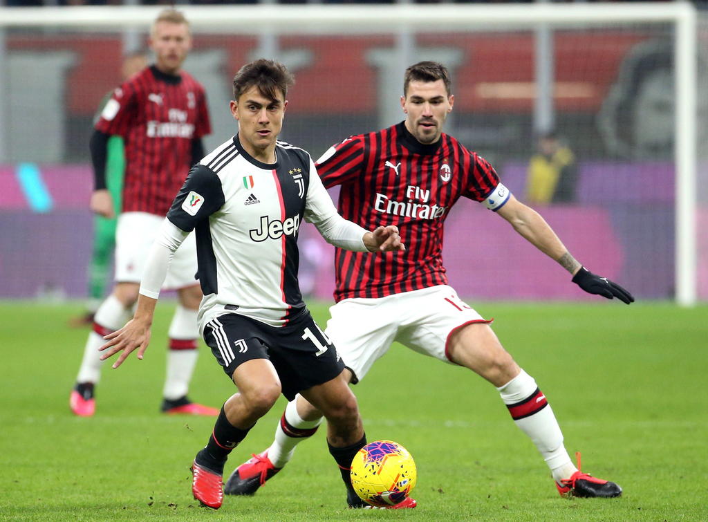Semifinal de Copa entre Juventus y Milan es aplazado por coronavirus