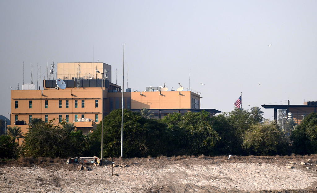 Impactan dos cohetes en las inmediaciones de la embajada de EUA en Bagdad