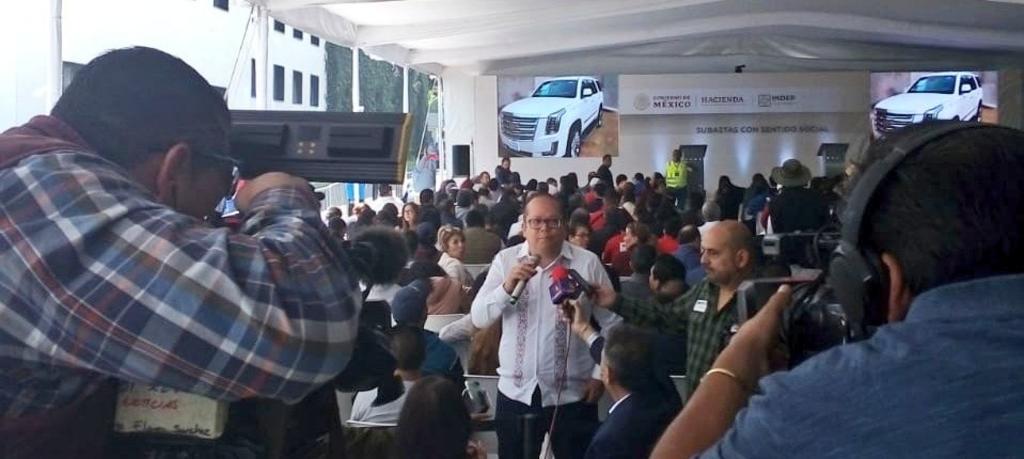 Realiza gobierno primera subasta del 2020 en Los Pinos