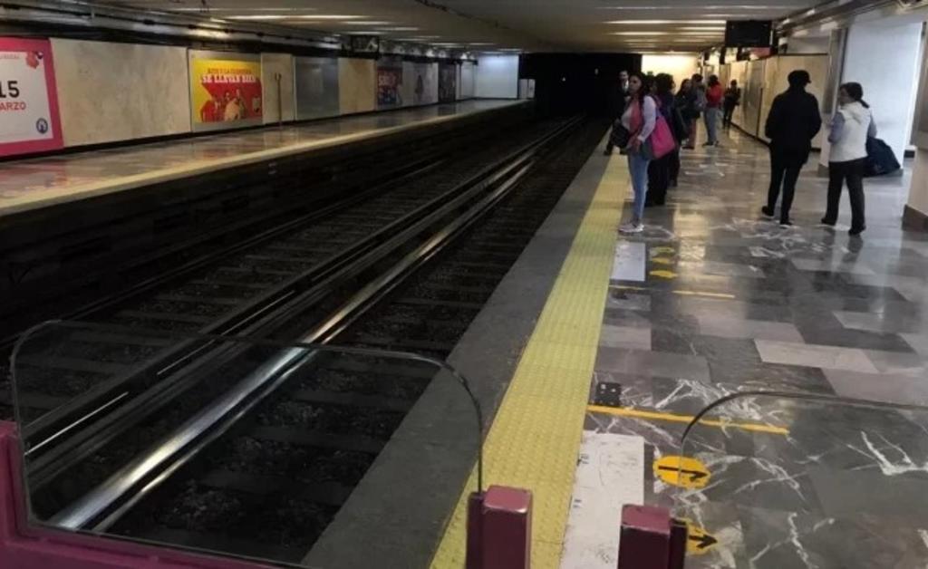 Metro registra disminución de 40 % de usuarios en paro del 9 de marzo