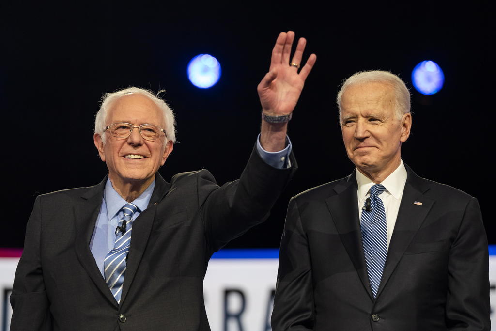 Biden y Sanders, de nuevo cara a cara en el 'supermartes II' en EUA