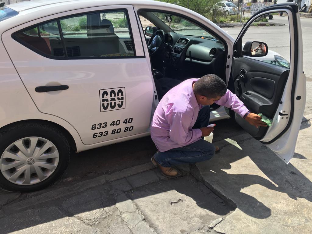 Taxistas de Monclova toman medidas de salud