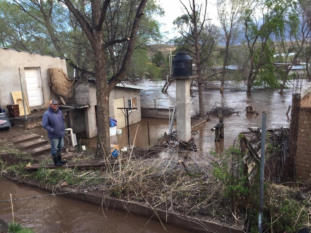 Activa Chihuahua plan DN-III-E por lluvias en Nuevo Casas Grandes