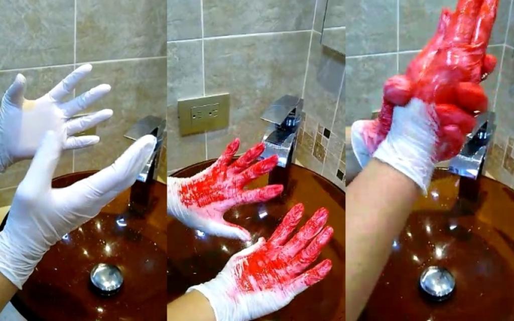 VIDEO: La técnica de pintura que nos demuestra como lavar nuestras manos