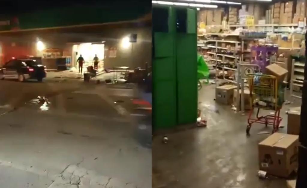 VIDEO: Saquean supermercado en el Estado de México