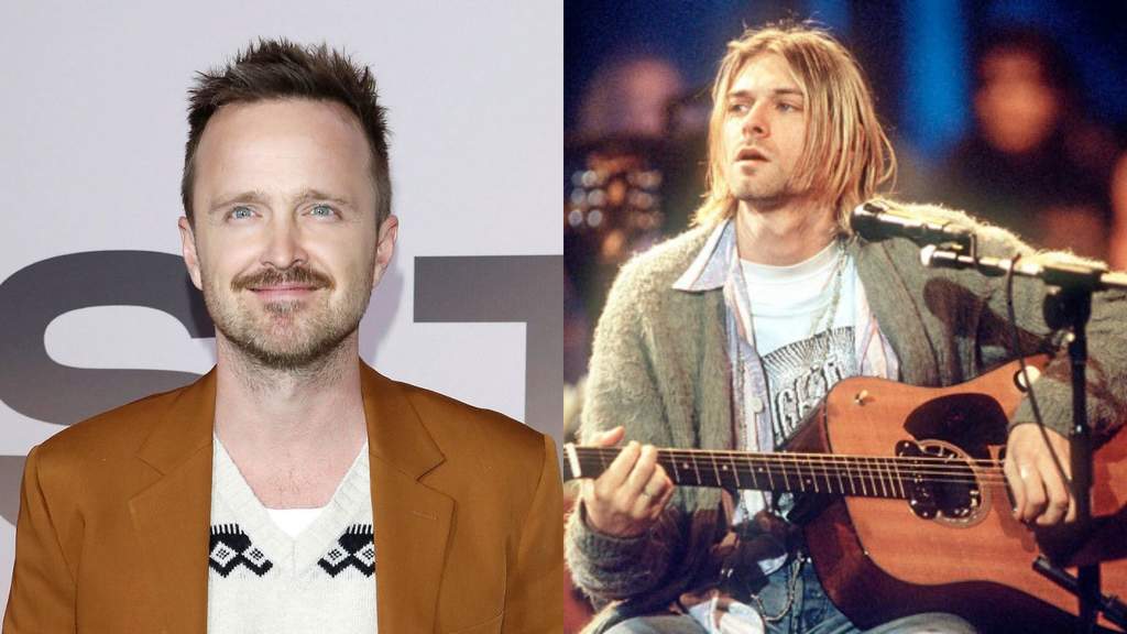 Aaron Paul quiere interpretar a Kurt Cobain en película biográfica