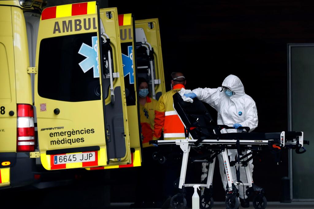 Supera España los 4,000 muertos y 56,000 contagiados por coronavirus
