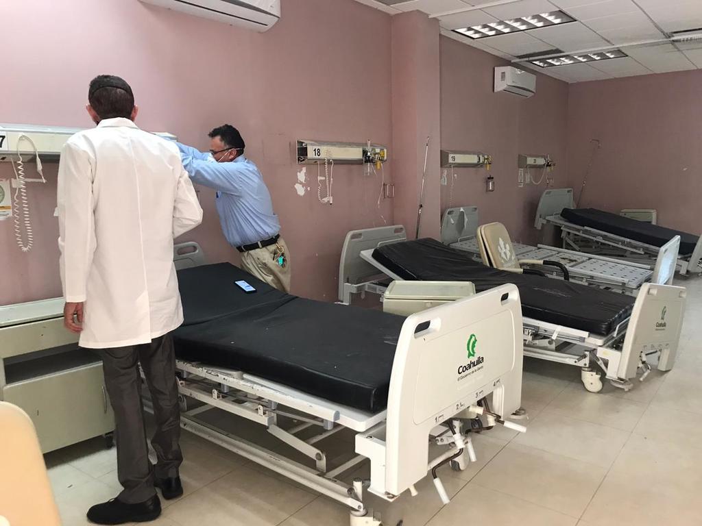 Prepara Secretaría de Salud una sala de aislamiento en Monclova