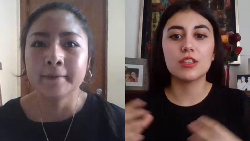 Elisa y Lourdes, las primeras estudiantes de la UNAM que se titulan en línea