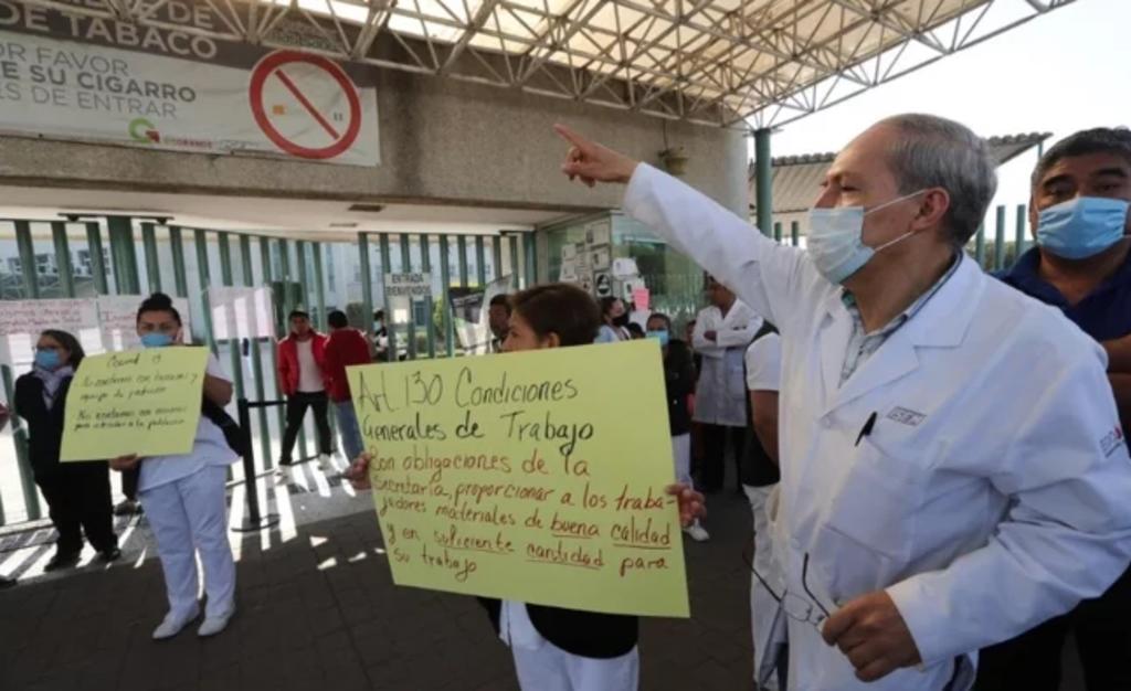 Enfermeras en Toluca exigen insumos para atender coronavirus