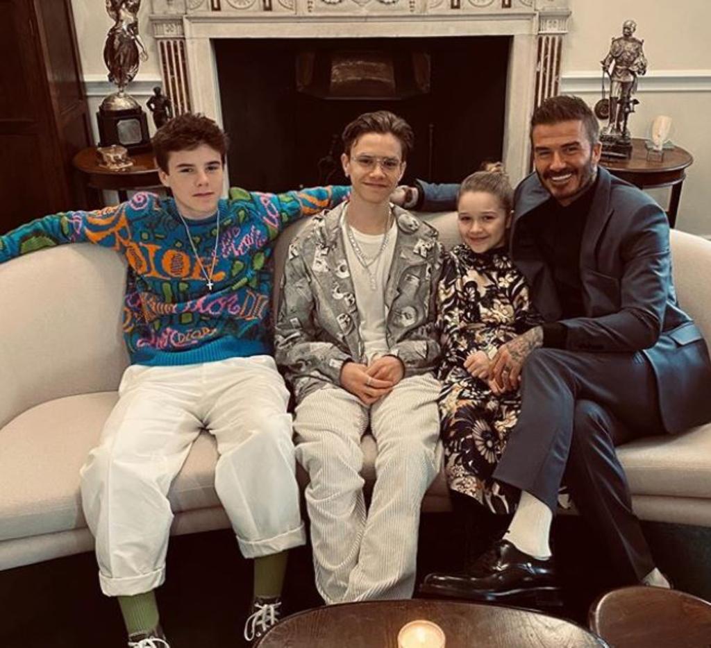 Los Beckham comparten momentos en familia en redes sociales