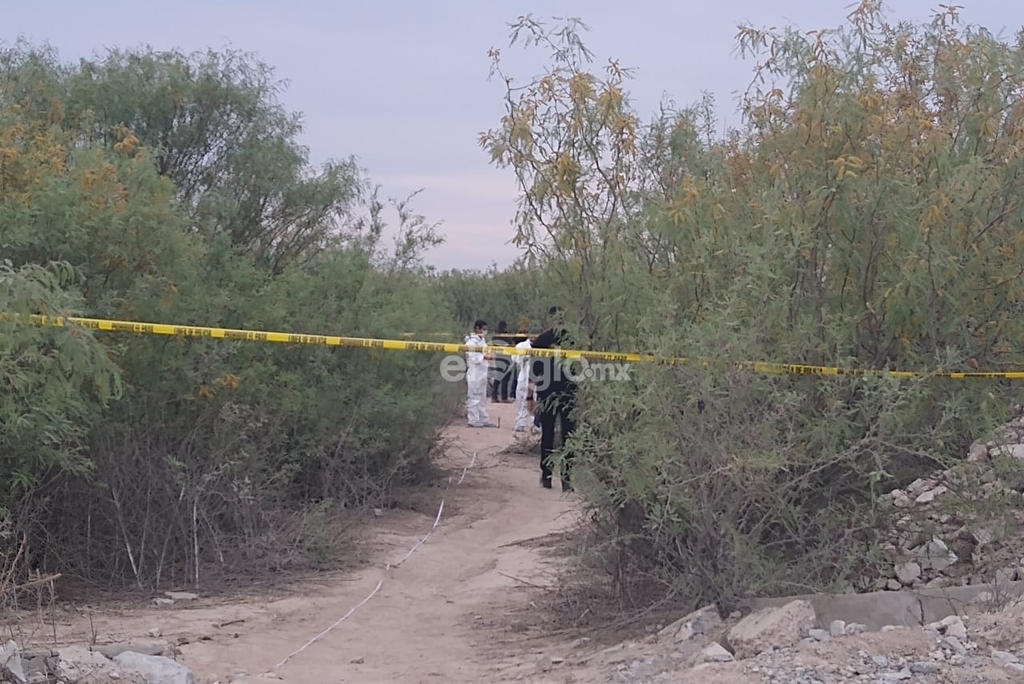Localizan cuerpo semienterrado en Torreón