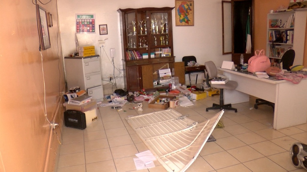En Torreón, roban en escuela durante cuarentena