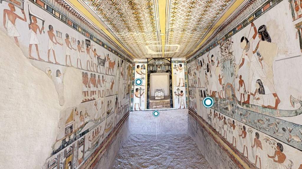 Egipto abre sus tumbas de forma virtual para animar a quedarse en casa