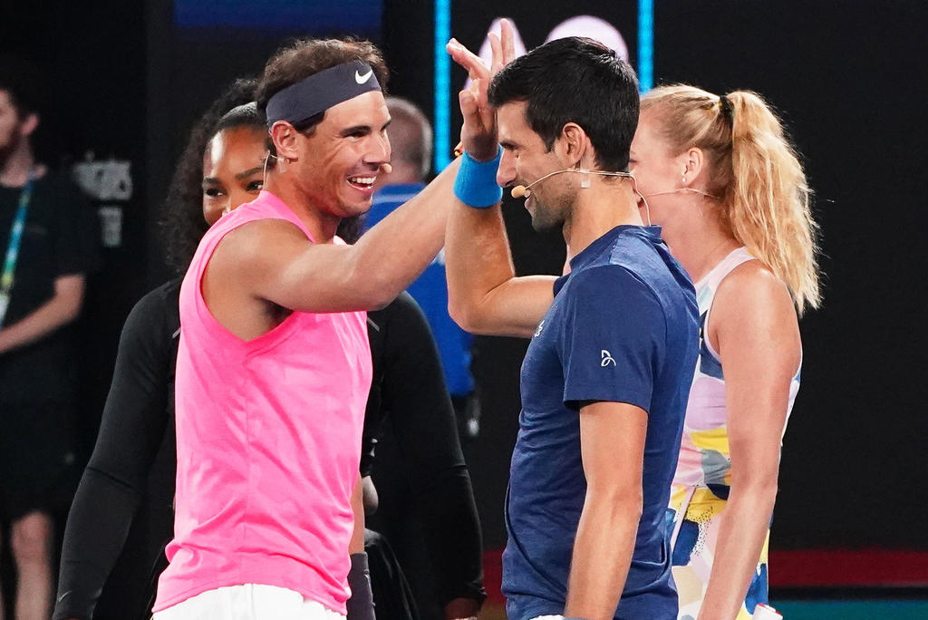 Rafael Nadal le envía mensaje a Novak Djokovic