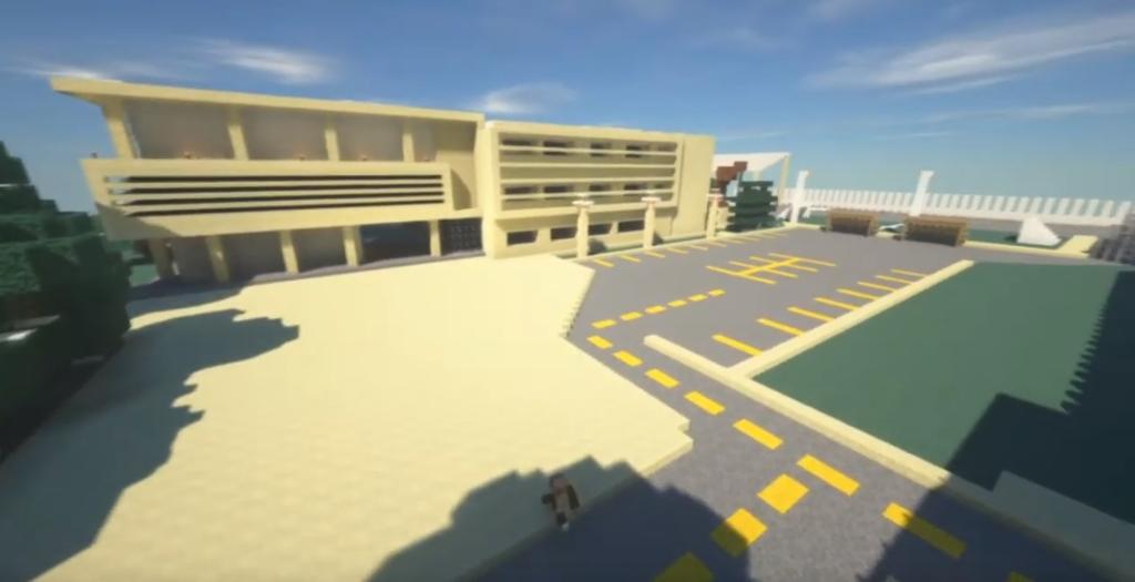VIRAL: Laguneros recrean escuela PVC en videojuego Minecraft