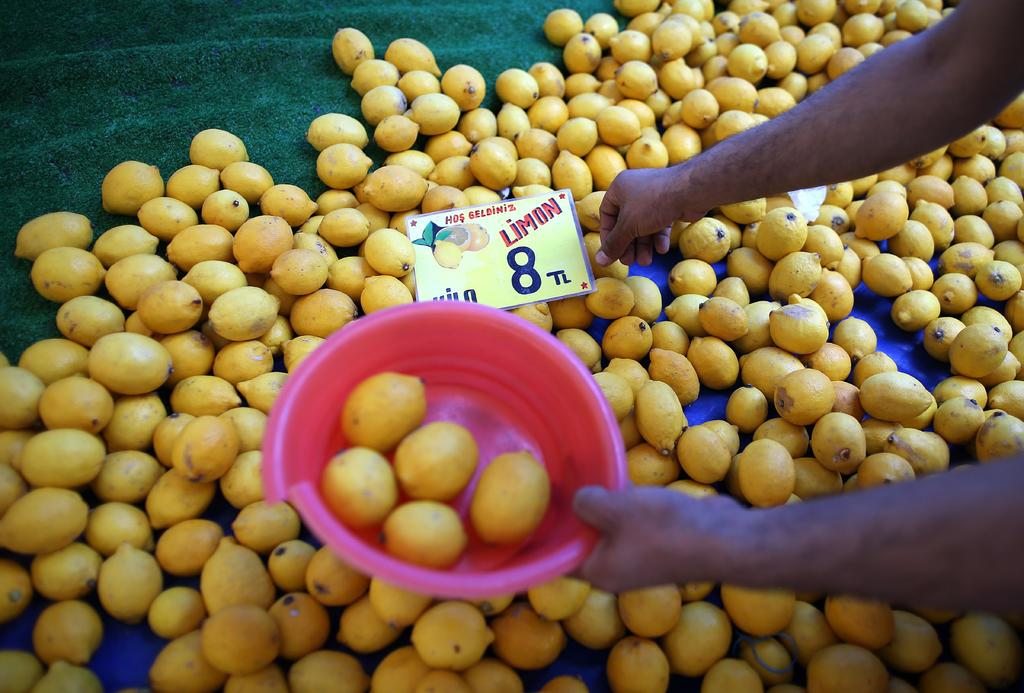 Limita Turquía la exportación de limones para usarlos en desinfectantes