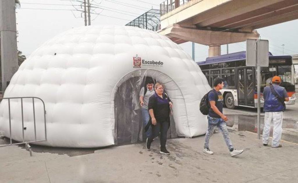 Instalarán túneles de sanitización en Madero