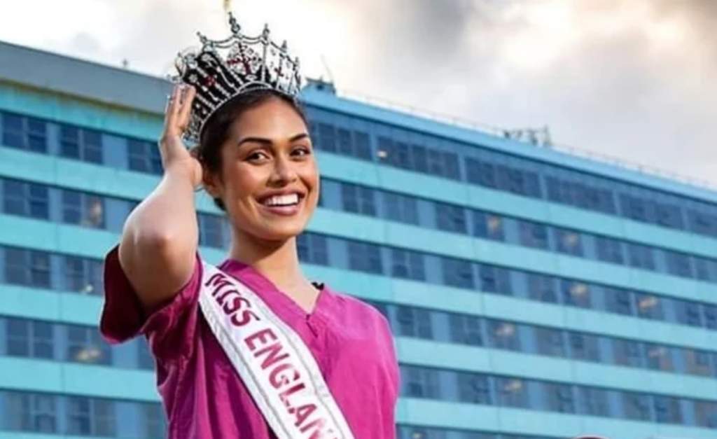 Miss Inglaterra 2019 renuncia a la corona para combatir al COVID-19