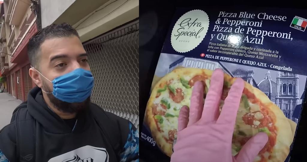 Youtuber 'contagiado' de COVID-19, viola cuarentena en México para comprar pizza