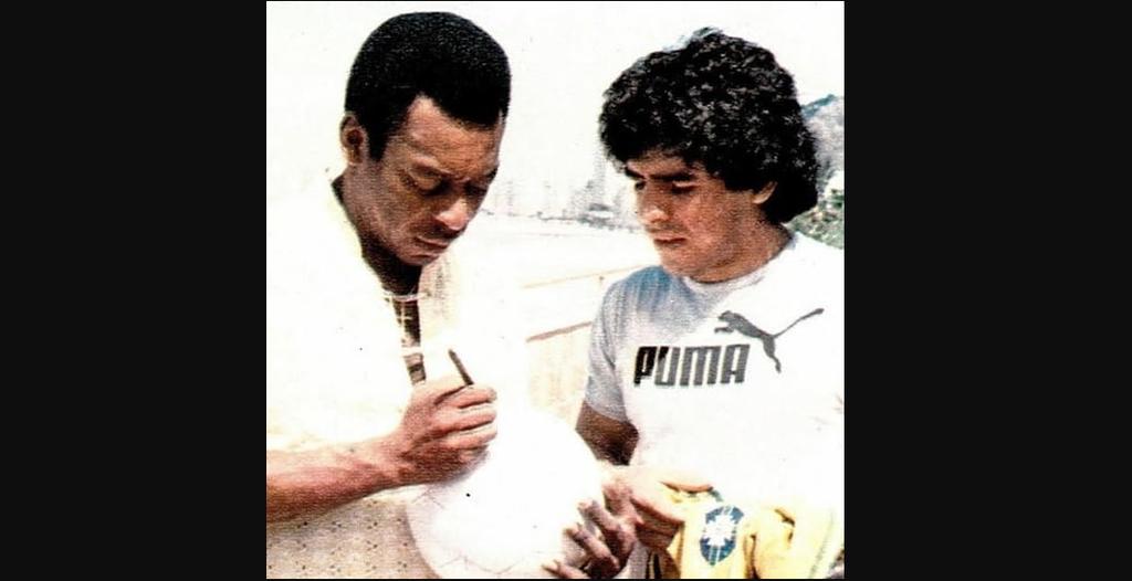 Con imagen junto a Maradona, Pelé advierte que el futbol volverá