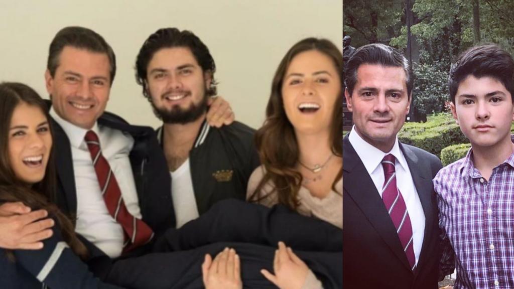 ¿Quiénes son y qué hacen los cuatro hijos de Enrique Peña Nieto?