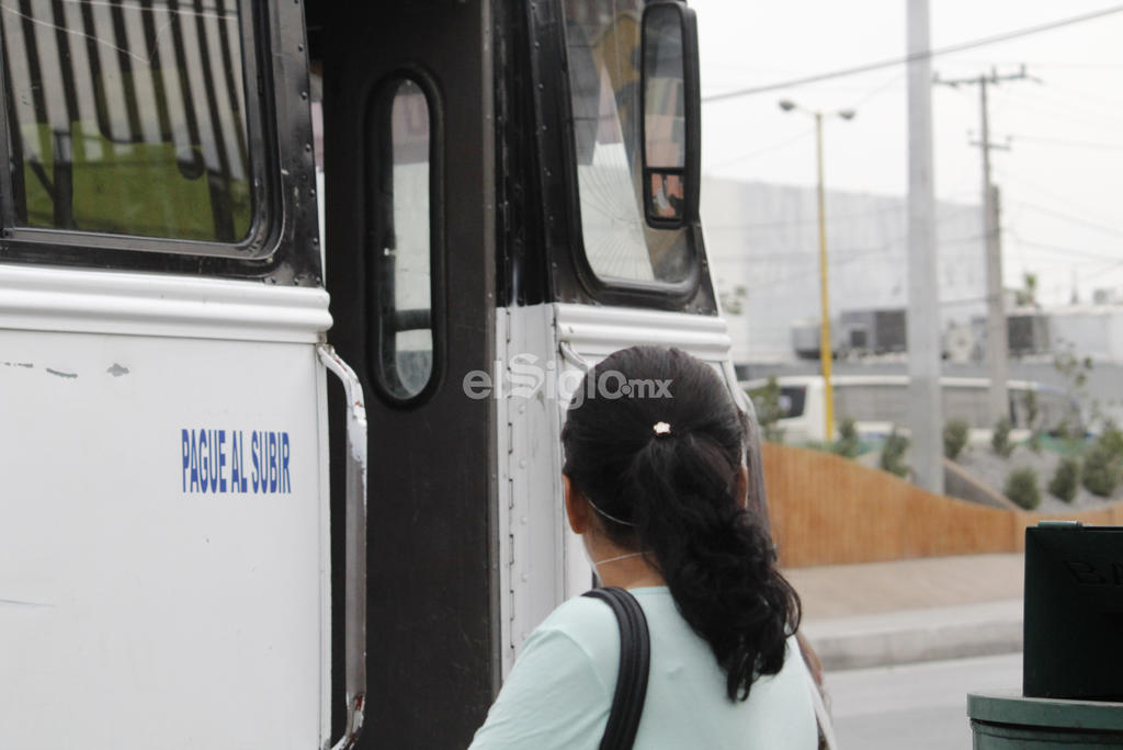 Sigue a la baja uso de transporte público de Torreón