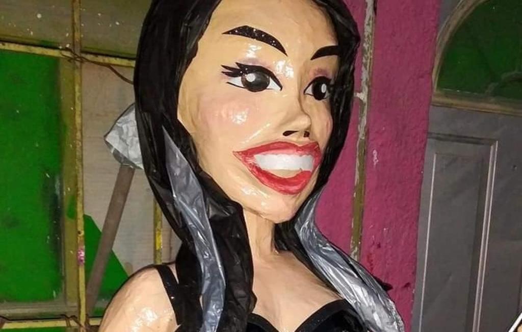 'Para los infieles'; Lizbeth Rodríguez ya tiene su propia piñata