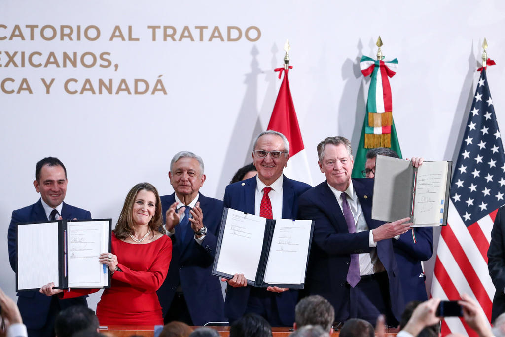 Anuncia México entrada en vigor del T-MEC el próximo julio