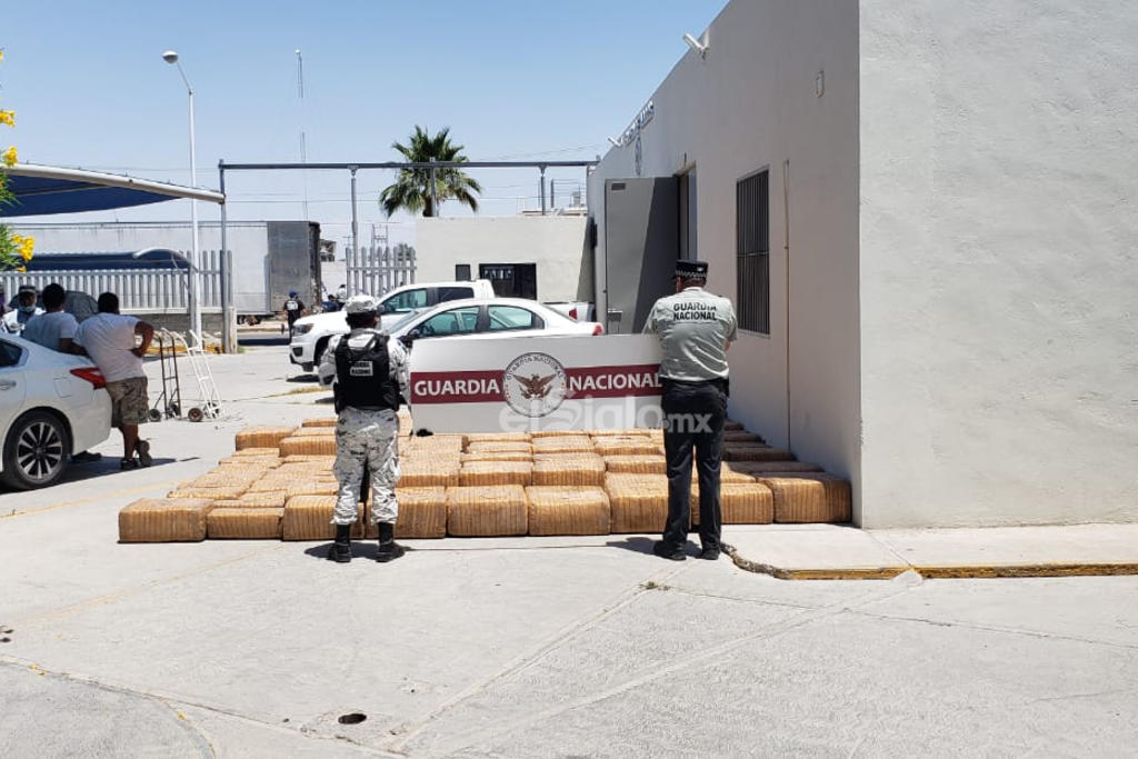 Aseguran importante cargamento de marihuana en Torreón