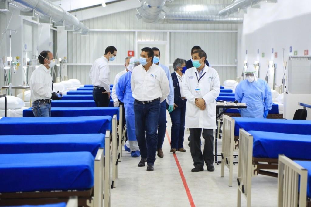 Entregan primer Hospital temporal COVID-19 en Tamaulipas