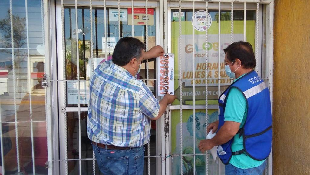 Cierra Ecología negocio por violar ordenes contra el COVID en Monclova
