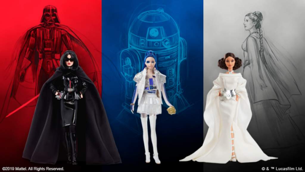 Barbie lanza nueva colección inspirada en Star Wars