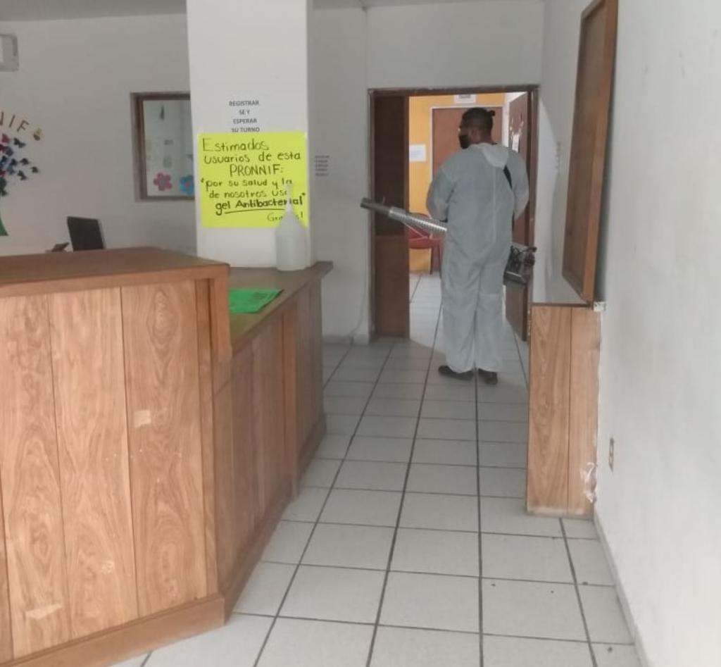 Cierran Pronnif de región Centro de Coahuila para sanitizarla