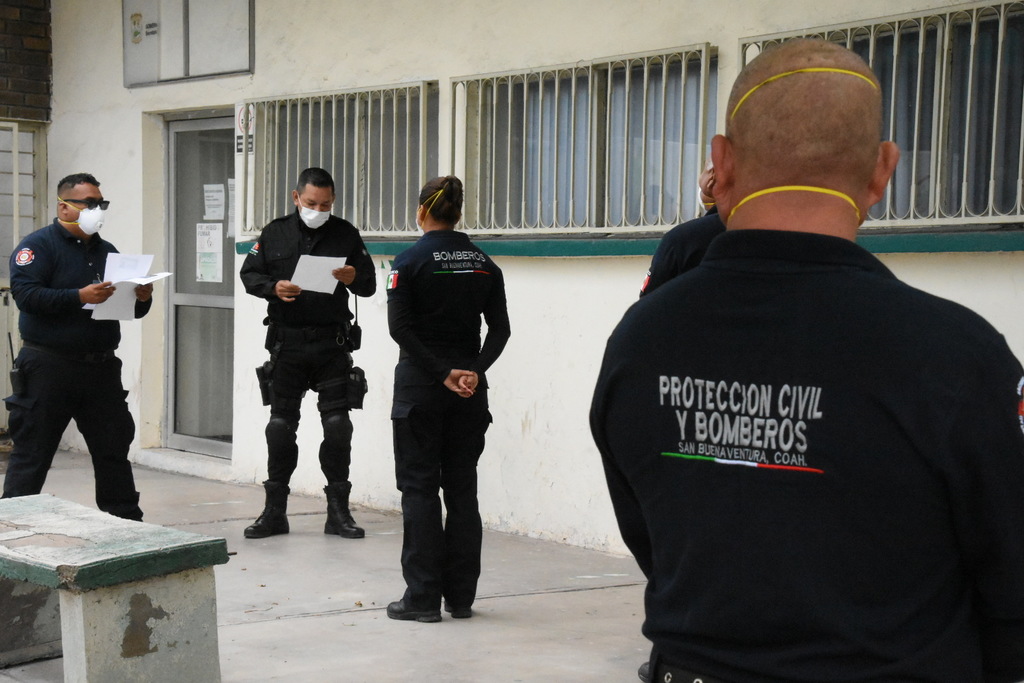 Realizan pruebas de COVID-19 a agentes de seguridad en San Buenaventura