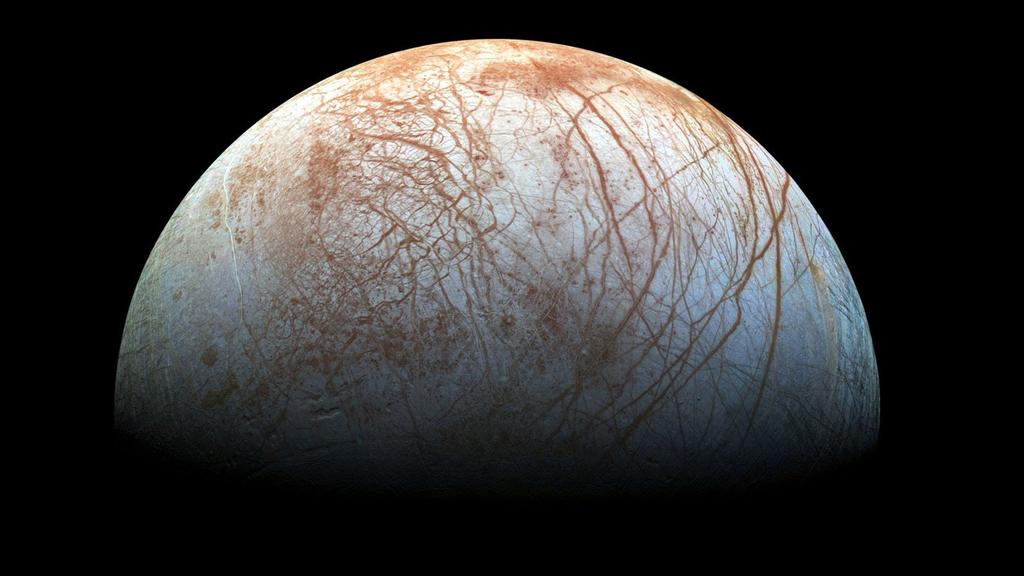Encuentran nuevas evidencias de columnas de agua en una luna de Júpiter