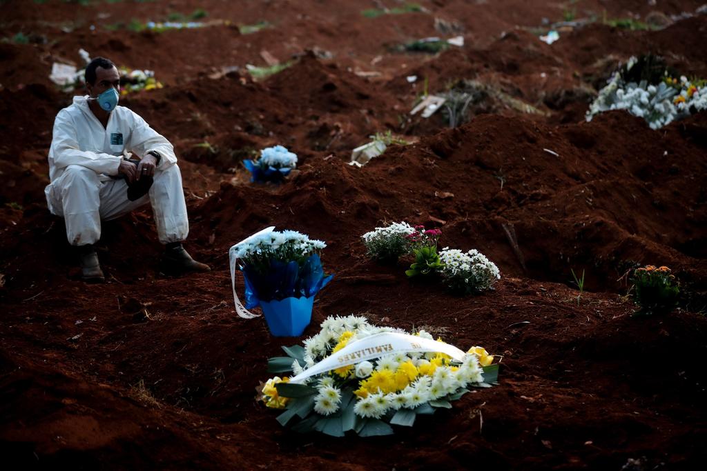 Reporta Brasil más de mil muertes por COVID en últimas 24 horas