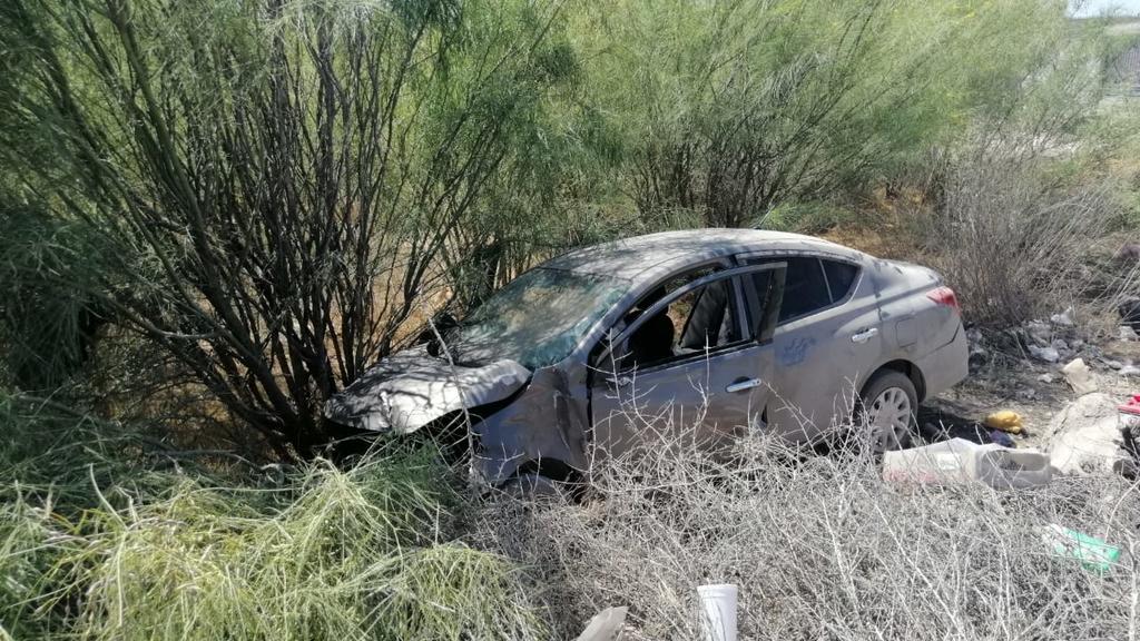 Madre e hija resultan lesionadas en fuerte accidente sobre la Torreón-San Pedro
