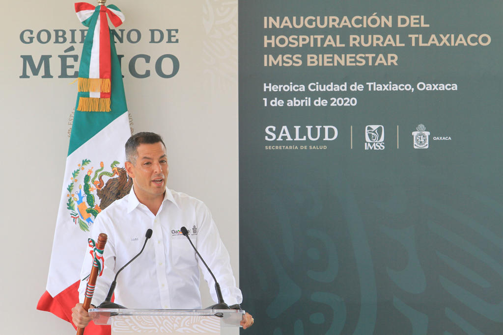 Gobernador de Oaxaca da negativo en prueba a COVID-19