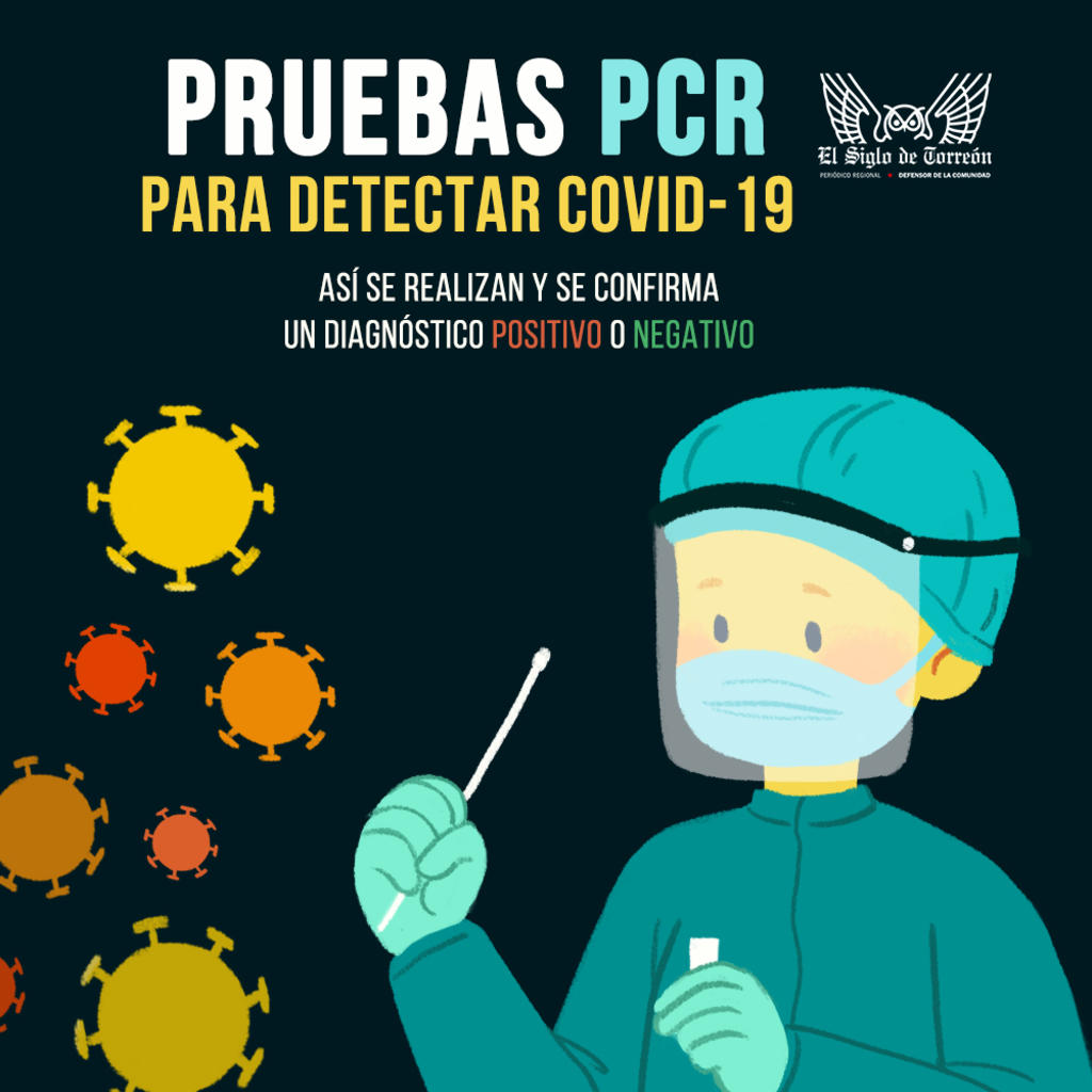 Así son las pruebas PCR para detectar el COVID-19 en México