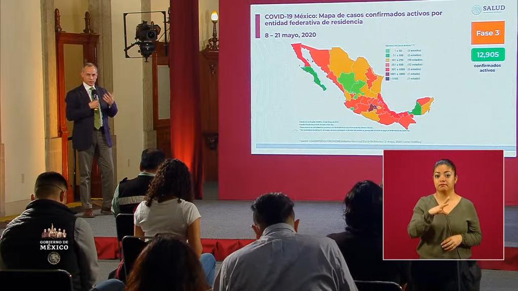 Reporta México 6 mil 510 muertes por COVID-19